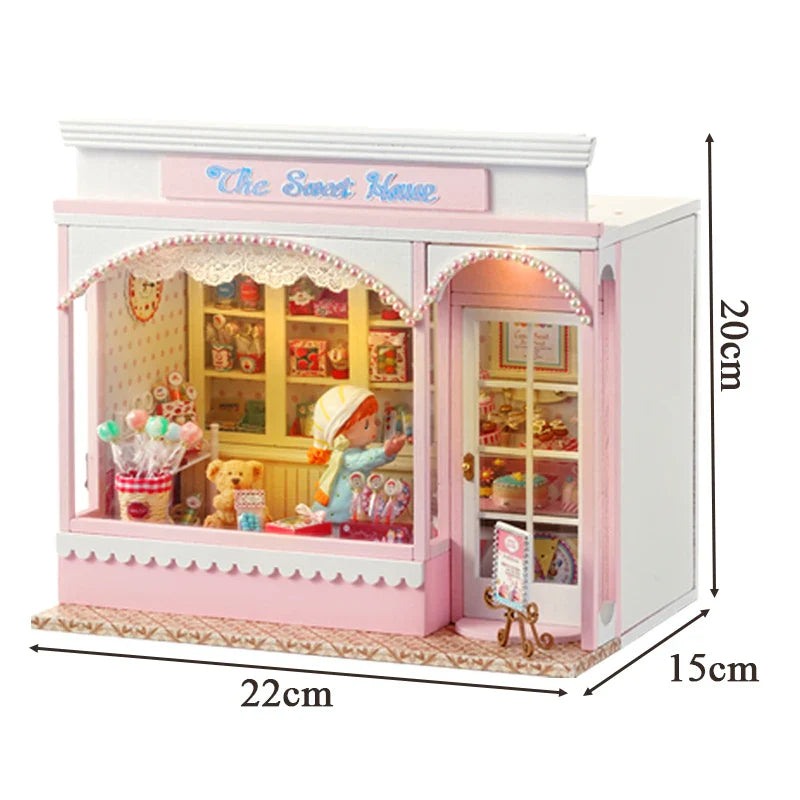 The Sweet House DIY Dollhouse Kit