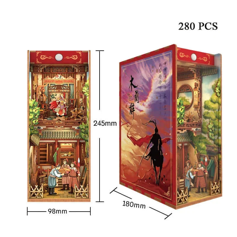 Ballad of Mulan DIY Book Nook Kit