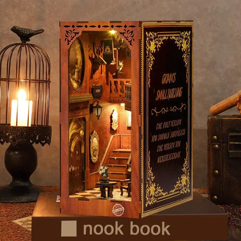 European Cottage DIY Book Nook Kit