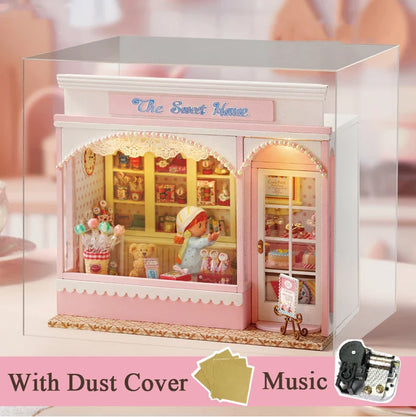 The Sweet House DIY Dollhouse Kit