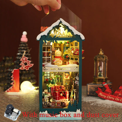 Romantic Christmas DIY Book Nook Kit