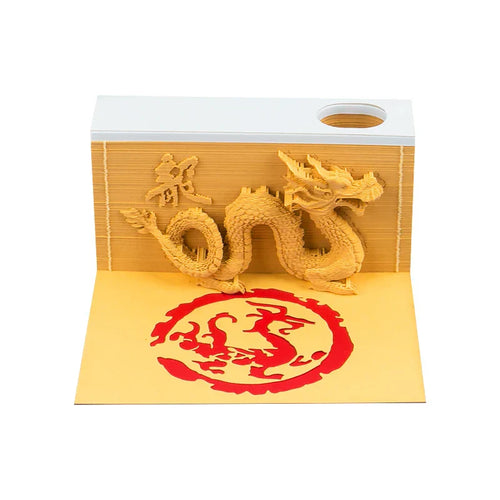 Asia Dragon Omoshiroi Block 3D Notepad