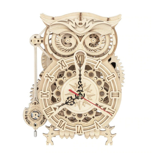 Robotime LK503 DIY Mechanical Owl Clock  Instruction PDF