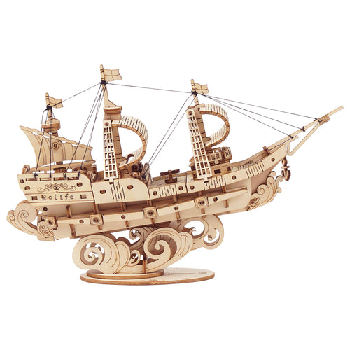 Robotime Sailing Ship 3D Wooden Puzzle