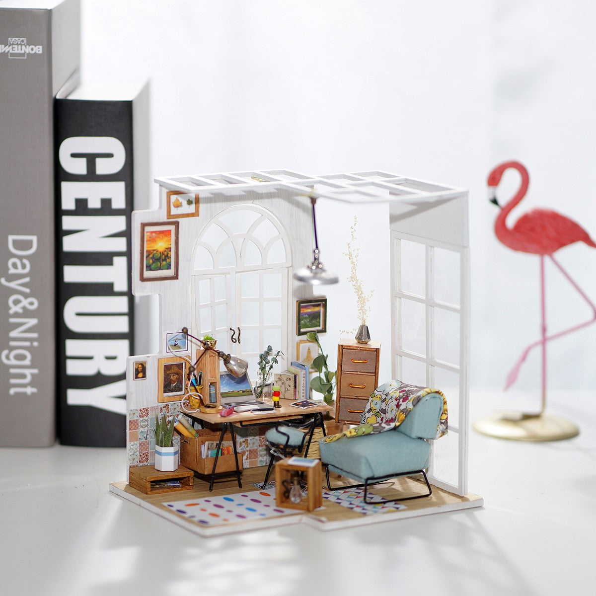 Robotime SOHO Time DIY Dollhouse Kit