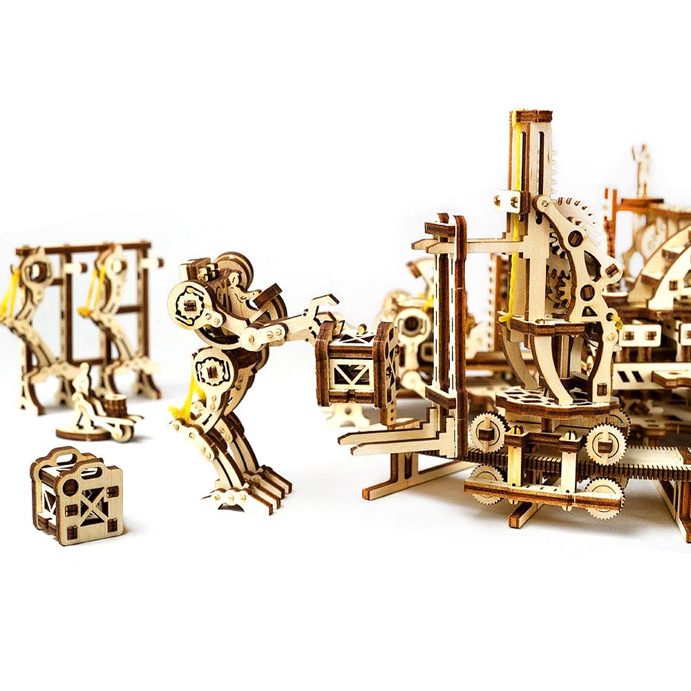 Robot Factory 3D Model Kit