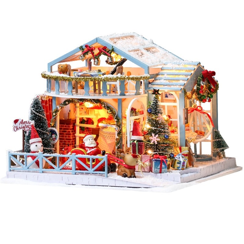 Christmas Snowy Night DIY Miniature House Kite399282ab76f4ff39294c1375b87150fi