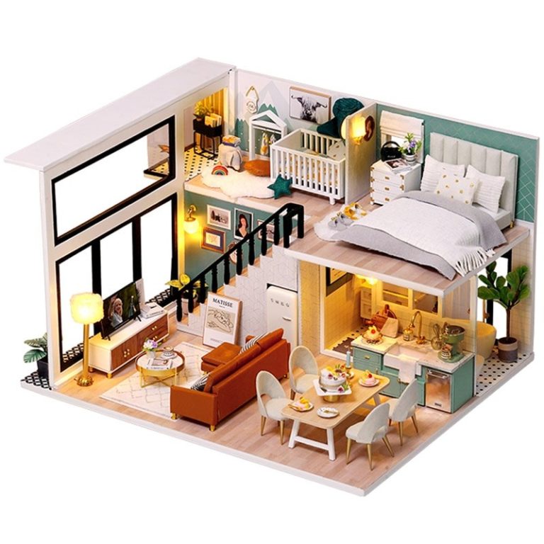 DIY Miniature Loft Kit - Diysonline DIY Building Kits