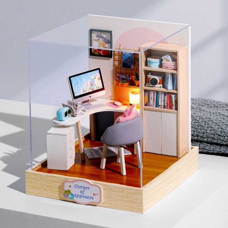 Corner Of Happiness Combined DIY Miniature Room Kit 