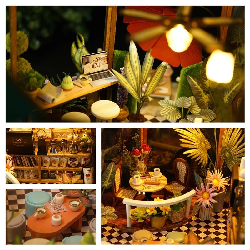 Garden Cafe DIY Miniature Kit GD01A6214276abdec44e58c2bced6657bca976