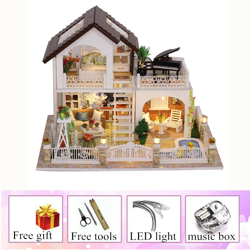Big Holiday DIY Miniature Villa Kit