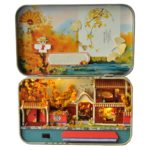 Four Seasons DIY Box Theatre Dollhouse Kit-Autumn
