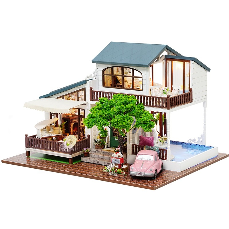 HTB10A1ecpuWBuNjSspnq6x1NVXaOLondon Holiday DIY Miniature Dollhouse