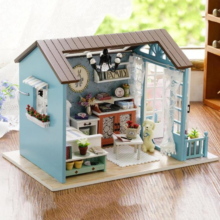 Mori Blue Time DIY 3D Dollhouse