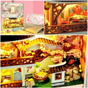 Four Seasons DIY Box Theatre Dollhouse Kit - Spring TH06