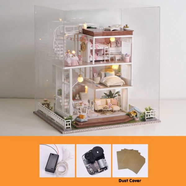 Home Sweet Home DIY Miniature Dollhouse Kit11013c6c1a55479dbd8a8de14ed495469 600x600 1