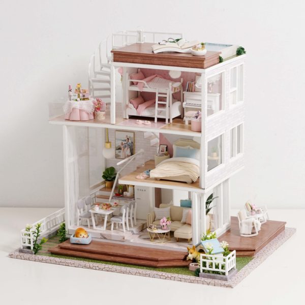 Home Sweet Home DIY Miniature Dollhouse Kite9e53e84b251412dbaa6f57bed514b00K 600x600 1
