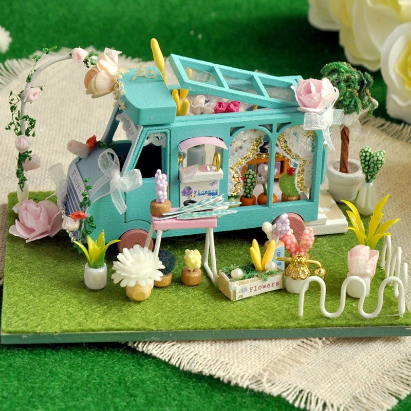 Night Market Flower Kanto DIY Miniature Set9627d78b09284fcd91a7fdf9d8a0e1aaS