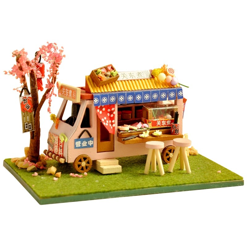 Night Market Flower Kanto DIY Miniature Setf799ee50bf7b4a53a1b1f10c01c284563