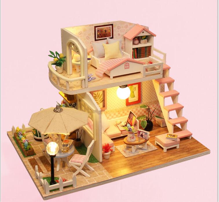 Pink Loft DIY Miniature Loft Kit - DIY018