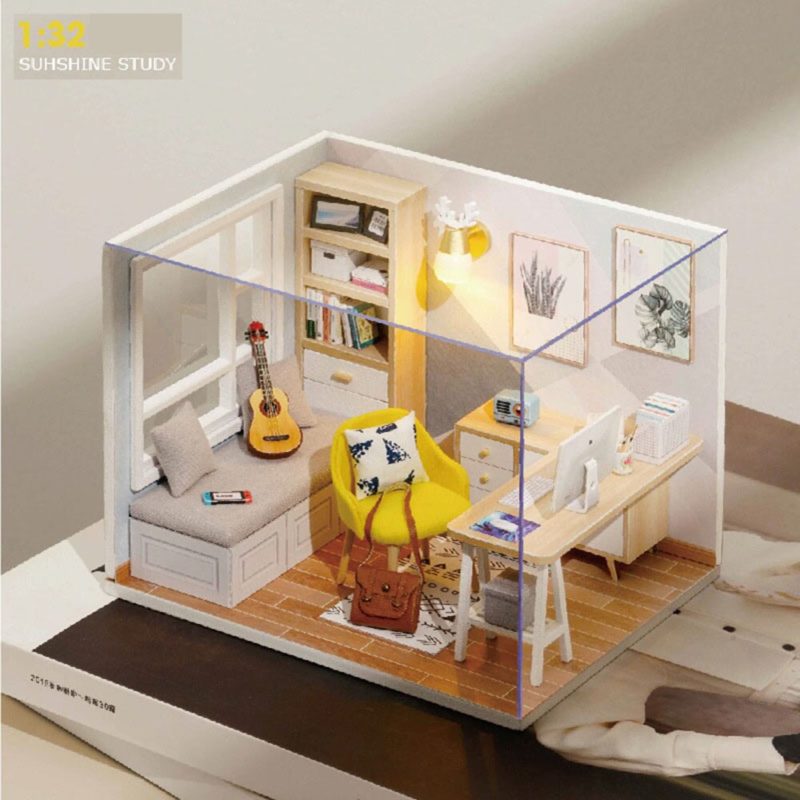 Sunshine Study DIY Miniature Room Kit4b78119a708747d5a7ae59bcdfe1cca2N