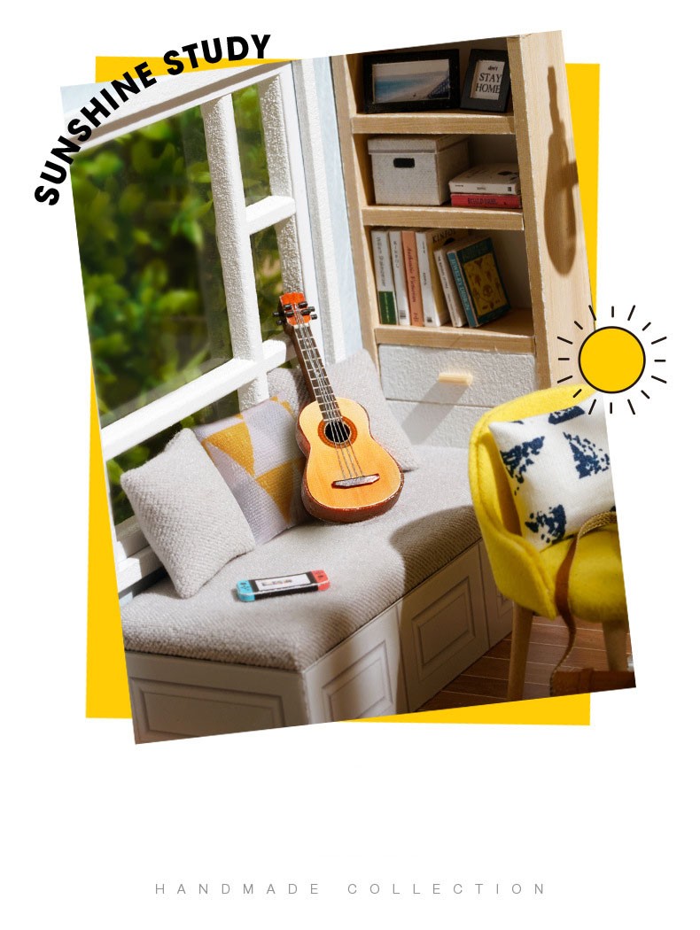 Sunshine Study DIY Miniature Room Kitbe4cd15228ef4a248fa4a9ffed19a106w