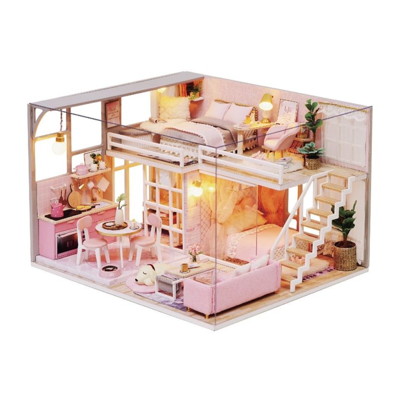 The Girlish Dream DIY Miniature Dollhouse Kit12ec1792927343bc90f0966bbad958edn