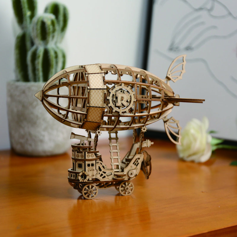 airship modern 3d wooden puzzle 6