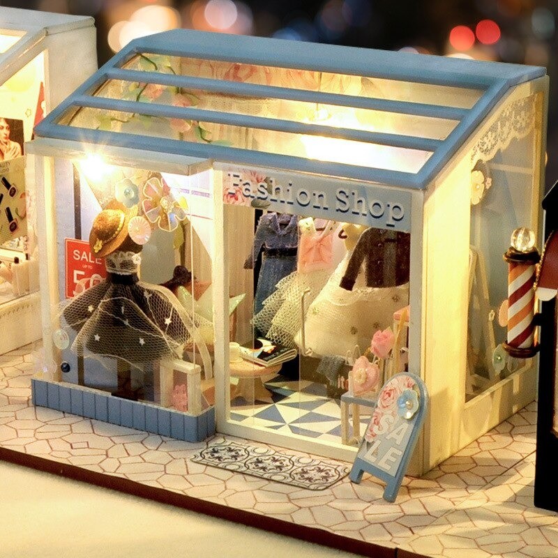da859bb9be364afc328924cc2238ce42Fashion Shop DIY Miniature Boutique Kit Manicure shop