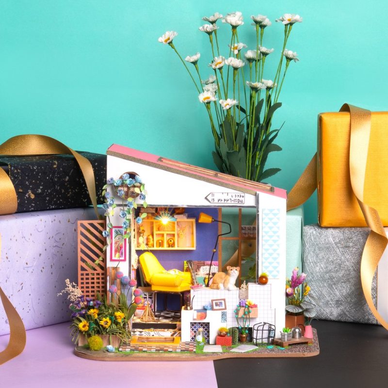 lily s porch robotime diy miniature dollhouse kit