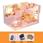 Peaceful Pink Loft DIY Wooden Miniature House