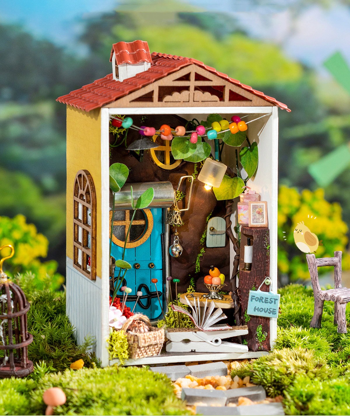 Rolife DS013 Loan Garden DIY Miniature Kit