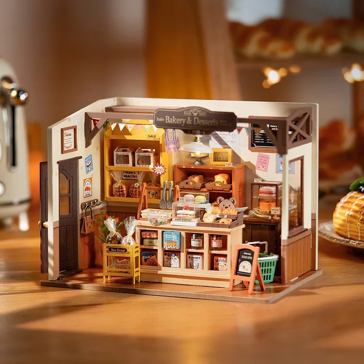 Rolife DIY LED Dreamy Garden Miniature Doll House Kit DG163 Teens Xmas Gift