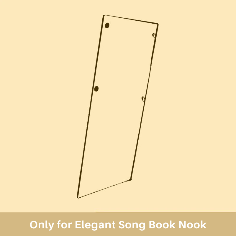 DIY Book Nook Dust Cover for Elegant Song