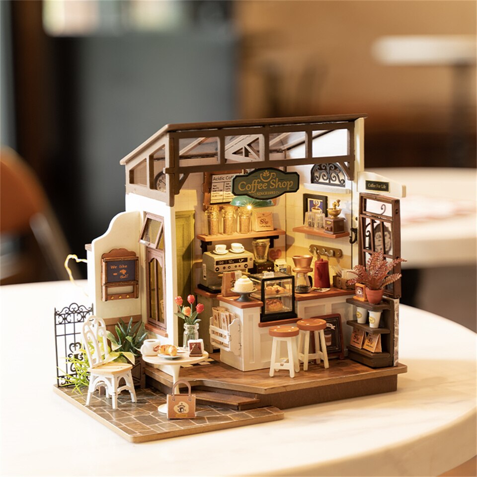 Rolife Flavory Café DIY Miniature House kit DG162